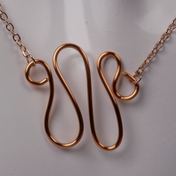 Wire wrapped handmade necklace - Picture 1 of 6